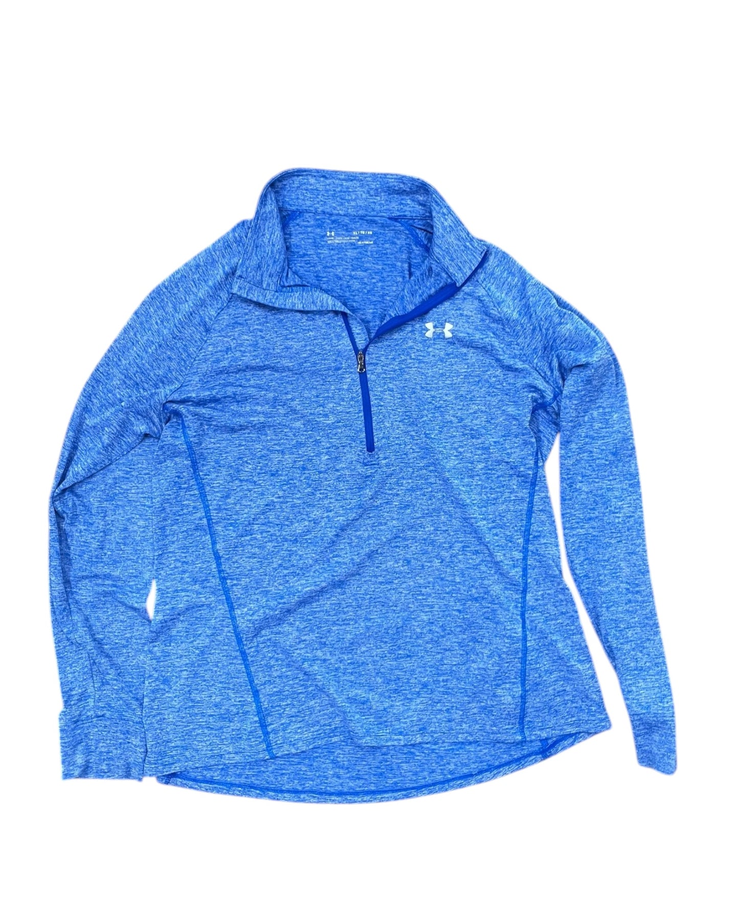 Top Ls By Under Armour In Blue, Size:Xl