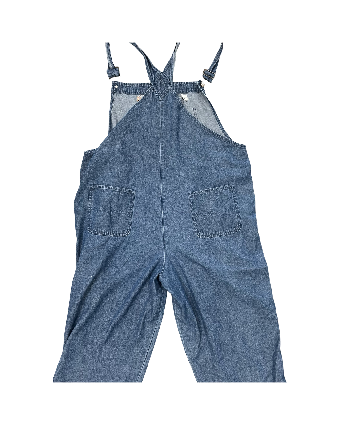 Overalls By Agapo In Blue Denim, Size:1X