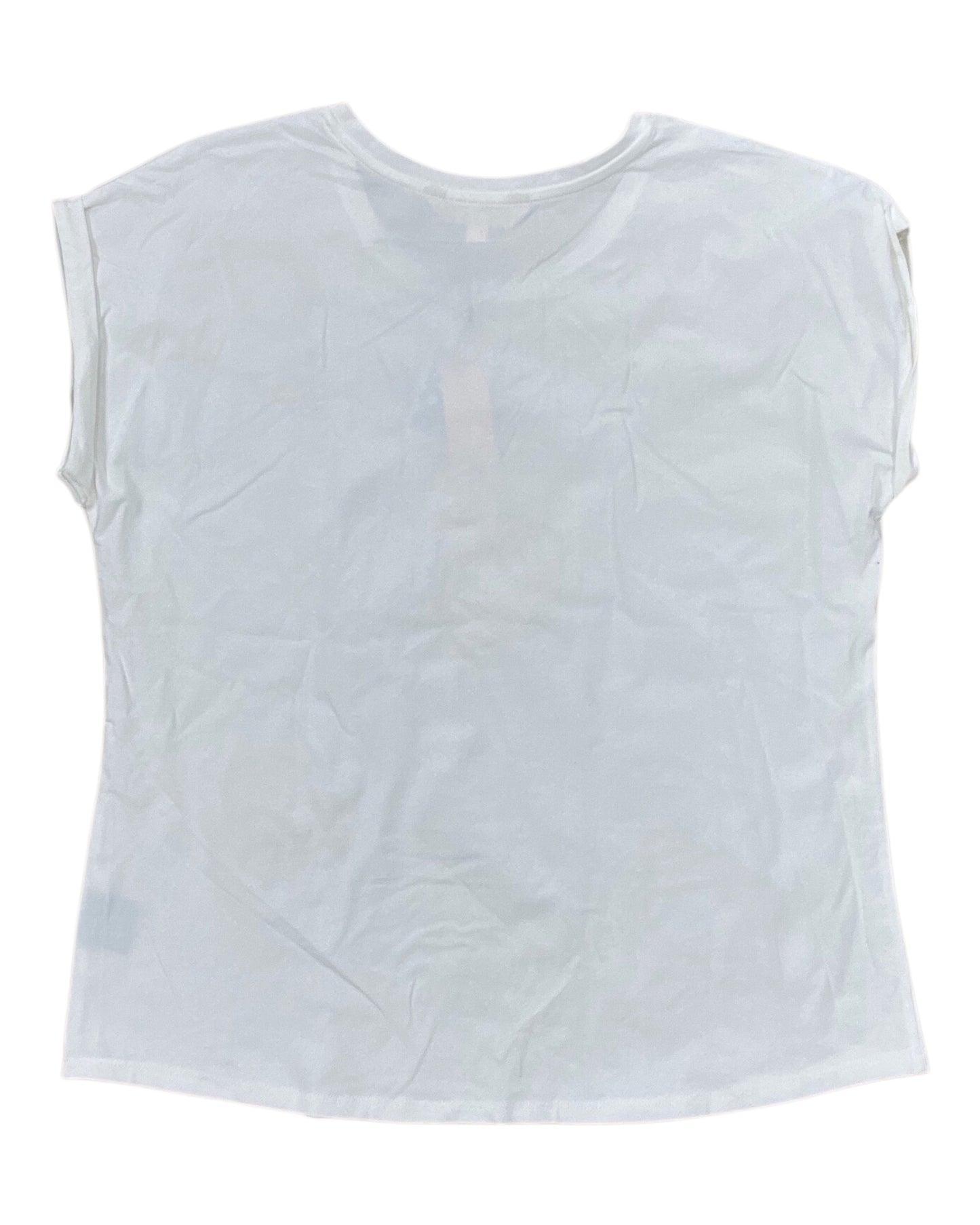 Top Ss By Clothes Mentor In White, Size:M