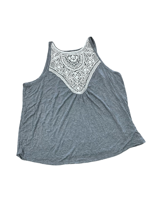 Tank Top By Maurices In Grey, Size:2X