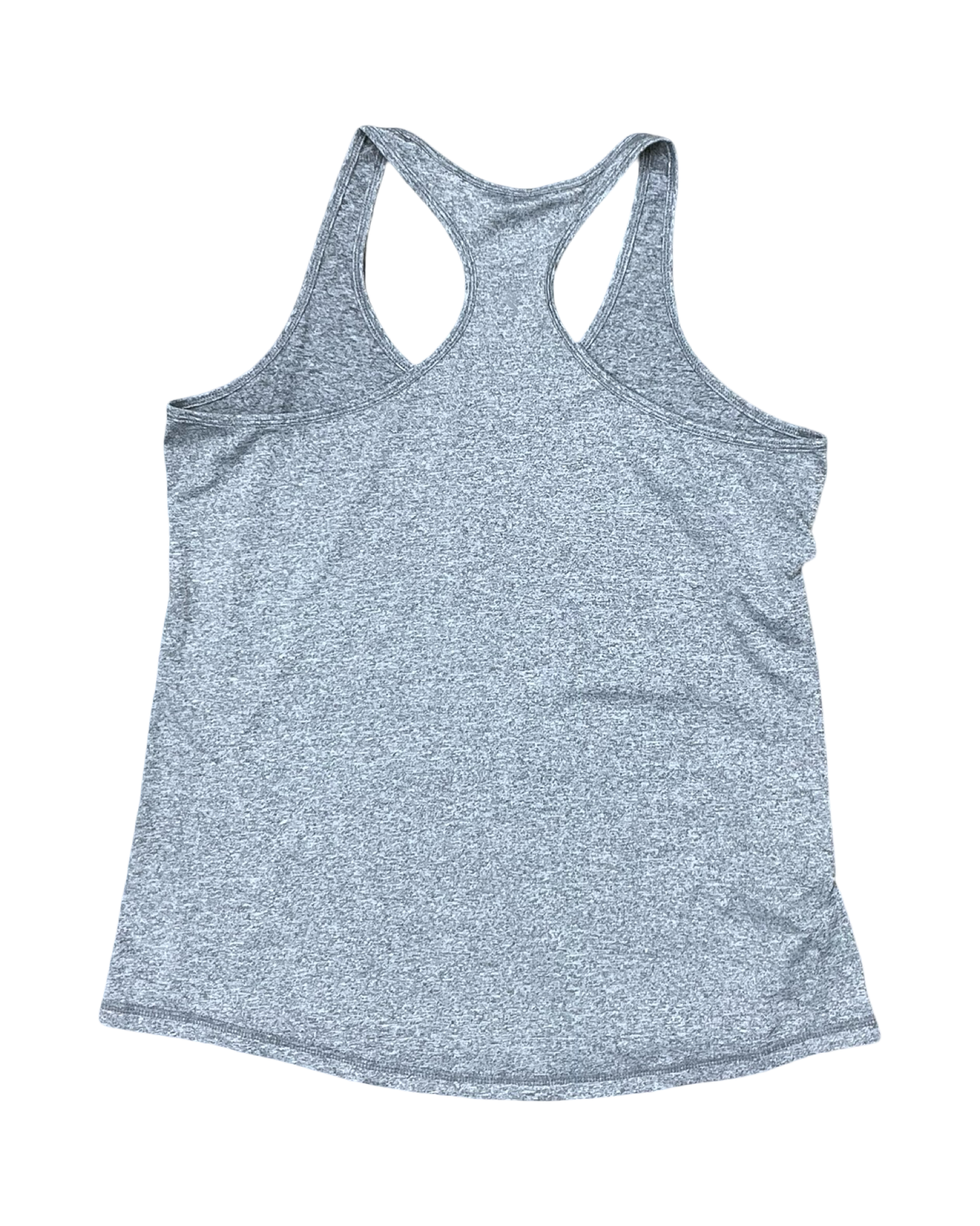 Athletic Tank Top By Icyzone In Grey, Size:1X