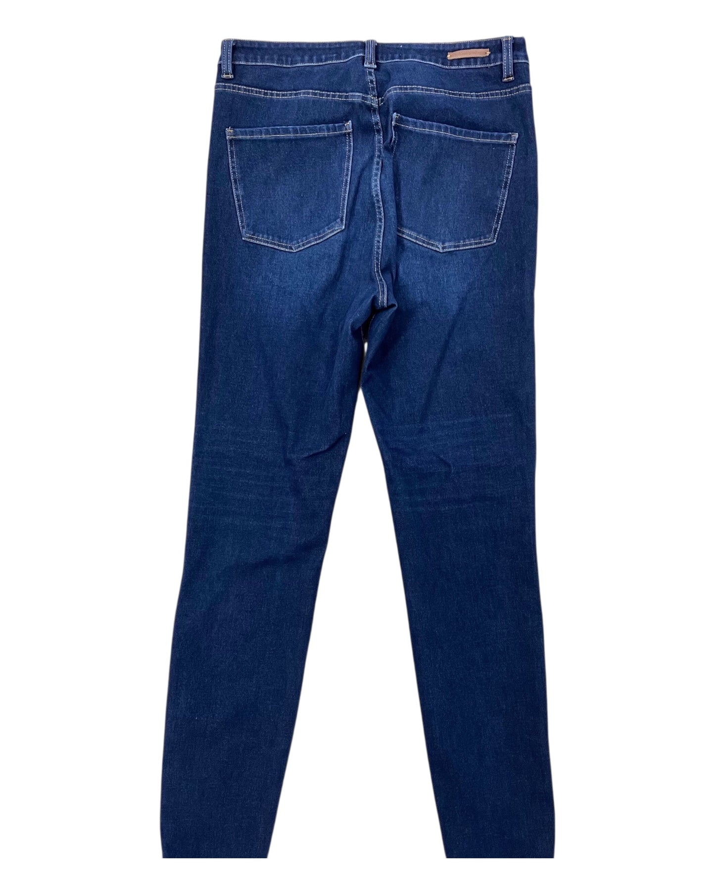 Jeans Skinny By Soft Surroundings In Blue Denim, Size:12L