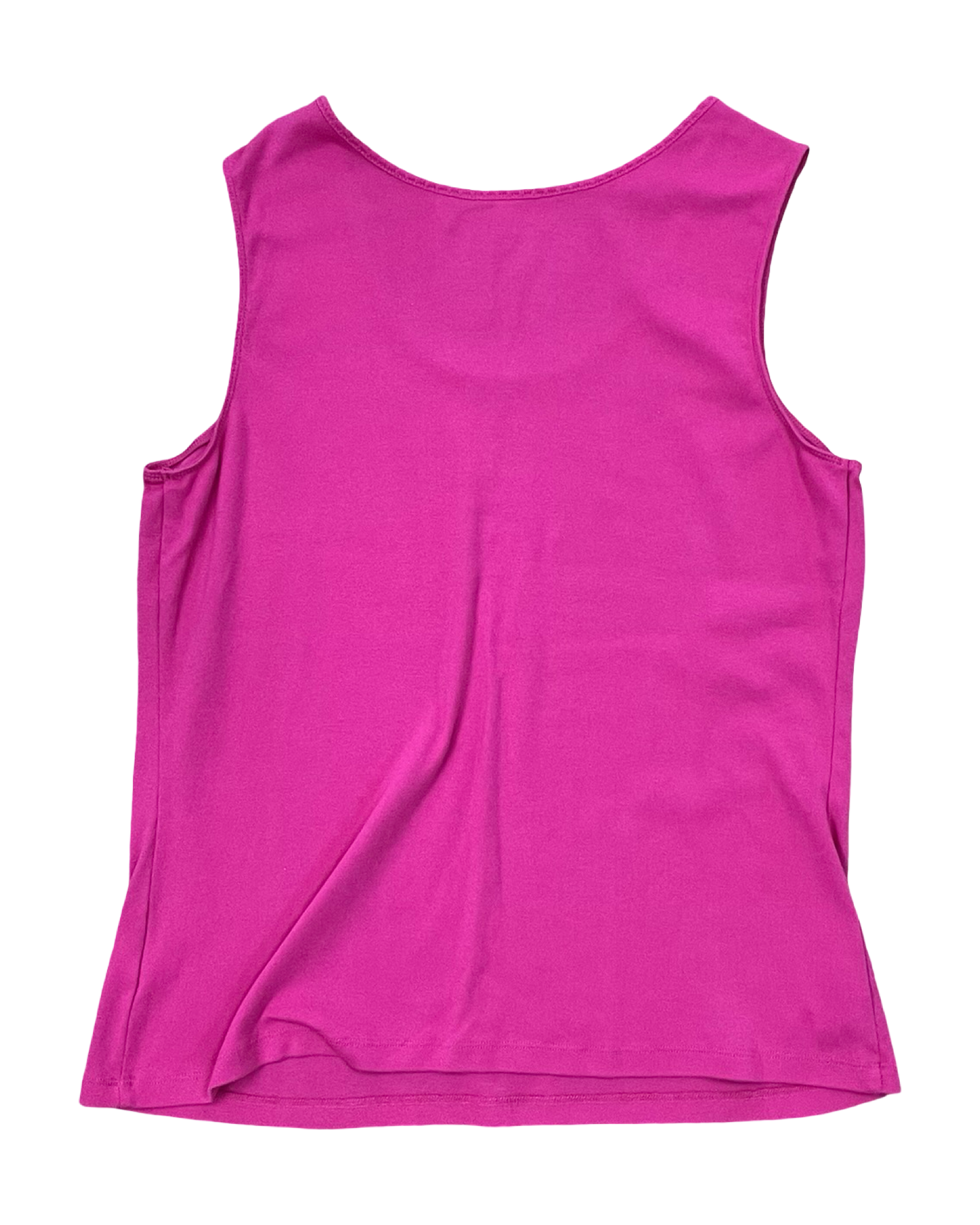 Top Sleeveless Basic By Studio Works In Pink, Size:2X