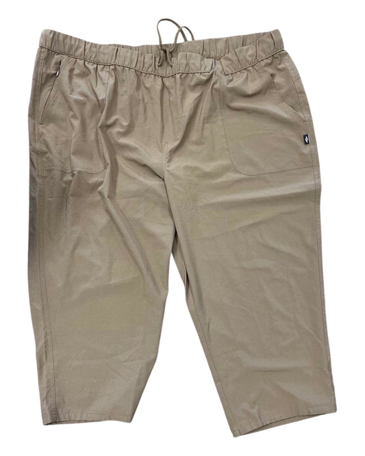 Pants Cropped By Skechers In Gold, Size:3X