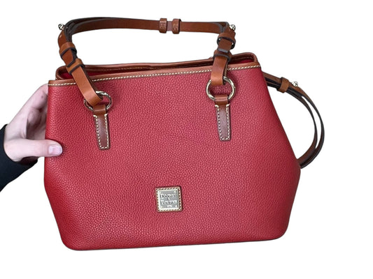 Handbag Designer By Dooney And Bourke In Red, Size:Small