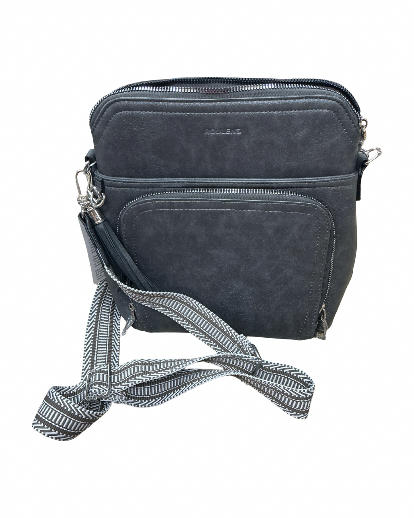 Handbag By Cmc In Grey, Size:Medium