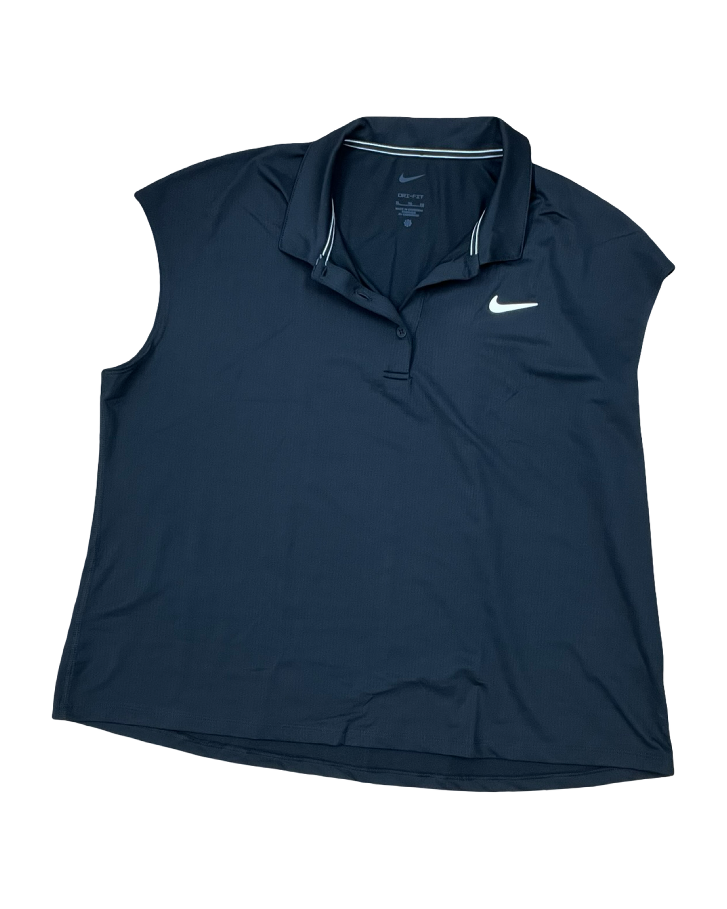 Athletic Tank Top By Nike In Black, Size:Xl