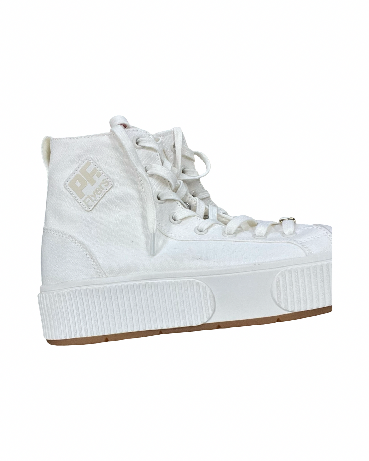 Shoes Sneakers By Clothes Mentor In White, Size:7