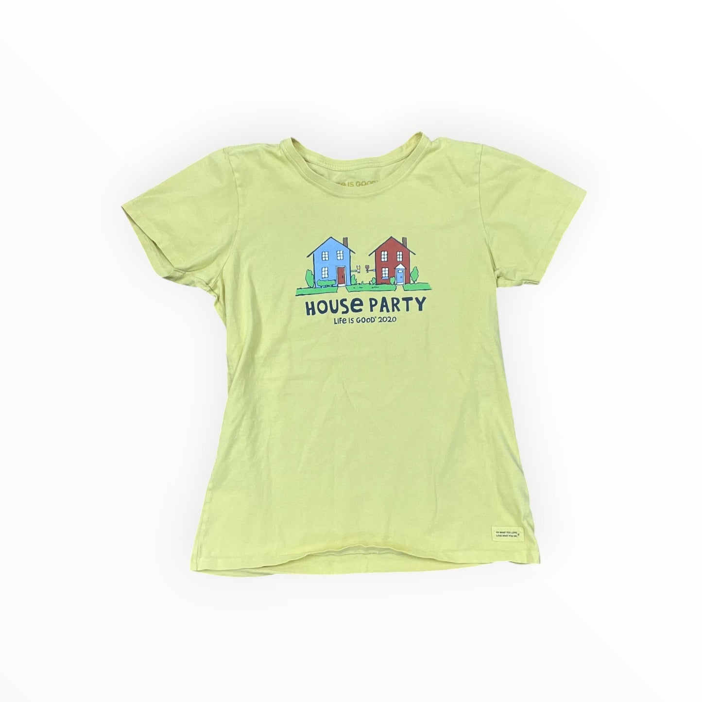 Top Ss By Life Is Good In Yellow, Size:S