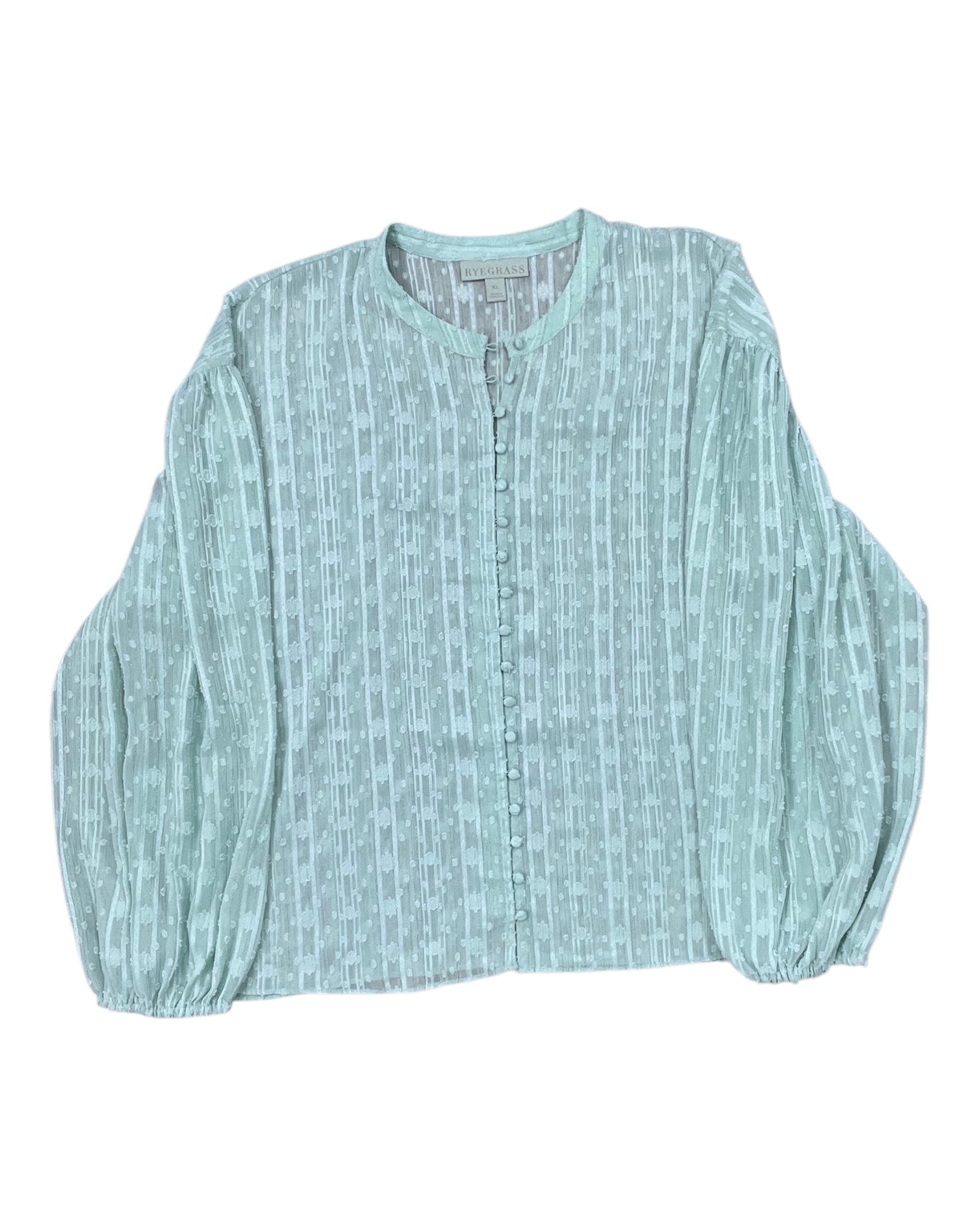 Top Ls By Ryegrass In Green, Size:Xl