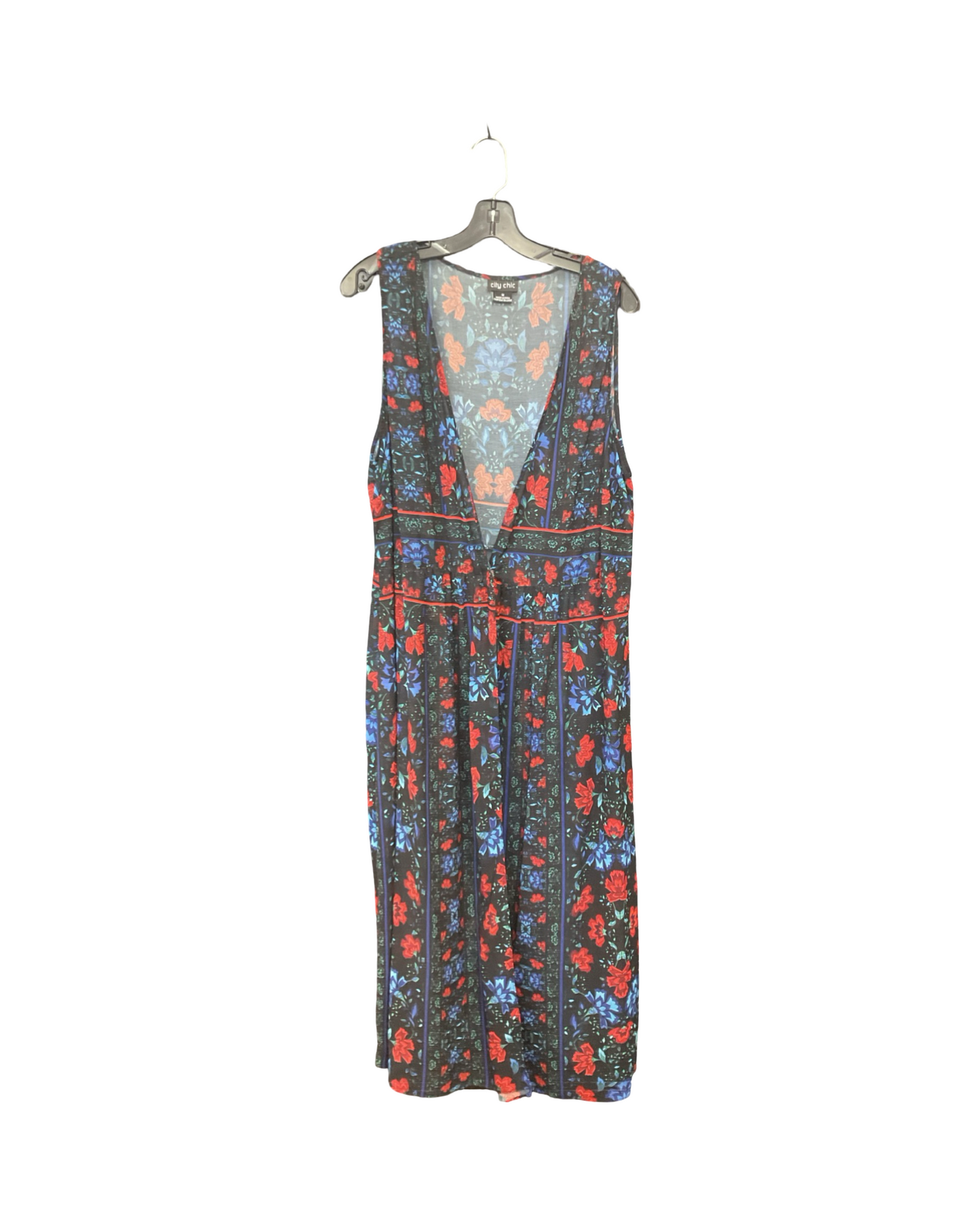 Cardigan By City Chic In Blue, Size:M
