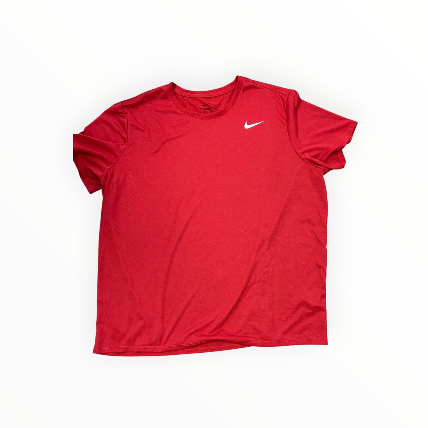 Athletic Top Ss By Nike In Red, Size:1X