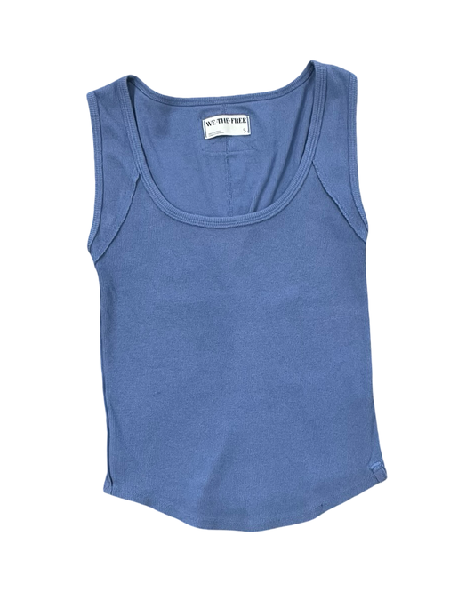 Top Sleeveless By We The Free In Blue, Size:S