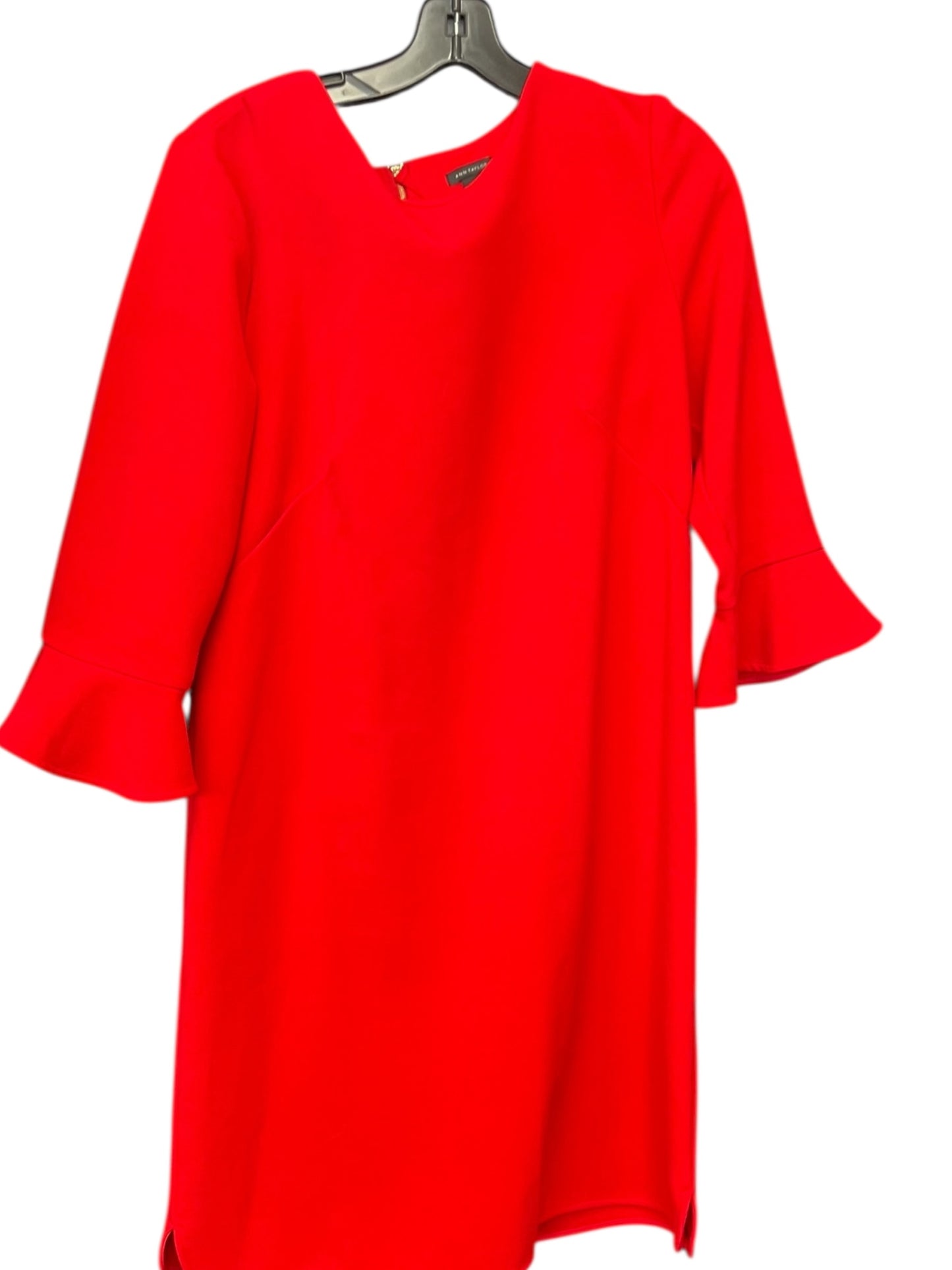Dress Work By Ann Taylor In Red, Size:L