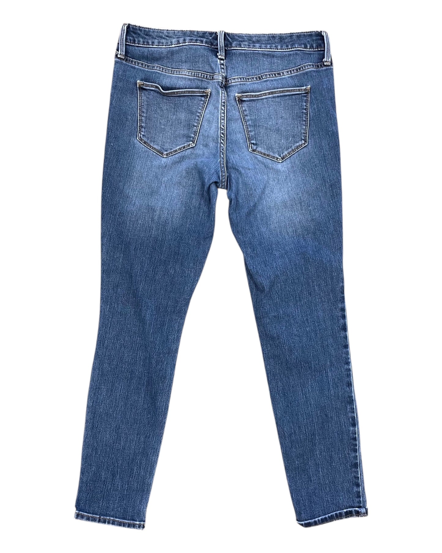 Jeans Skinny By Universal Thread In Blue Denim, Size:4