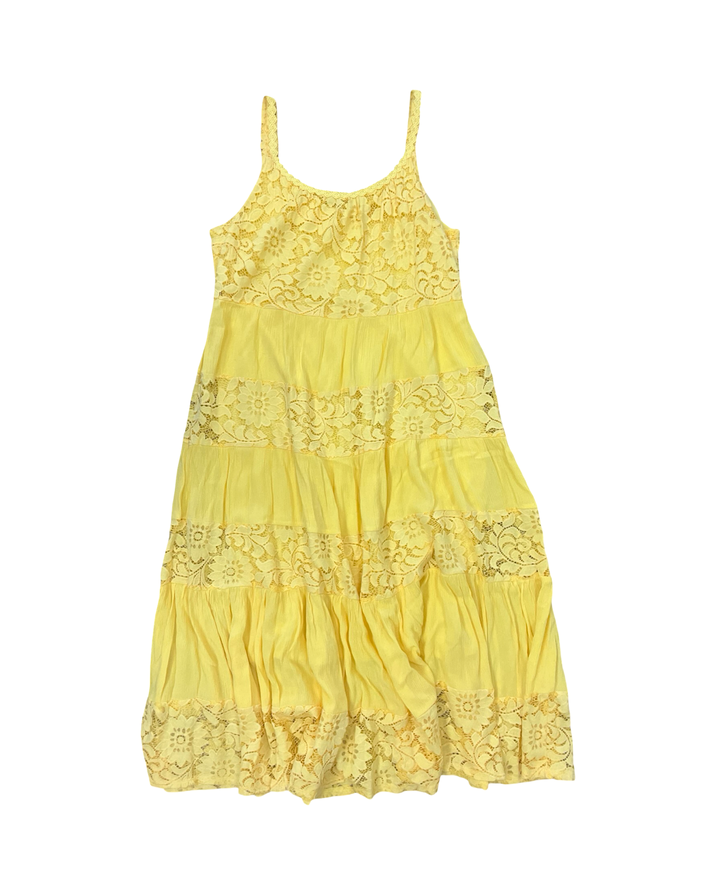 Dress Casual Maxi By Clothes Mentor In Yellow, Size:Xl