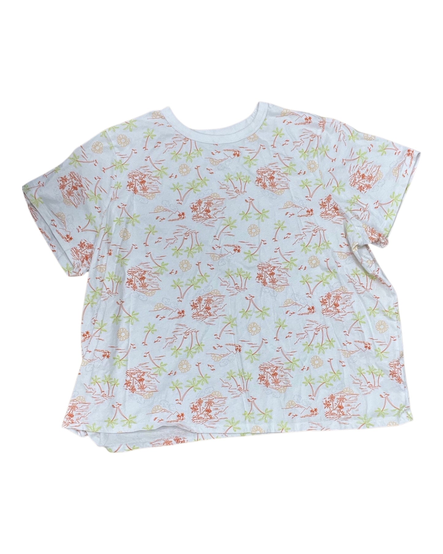 Top Ss By Old Navy In White, Size:1X