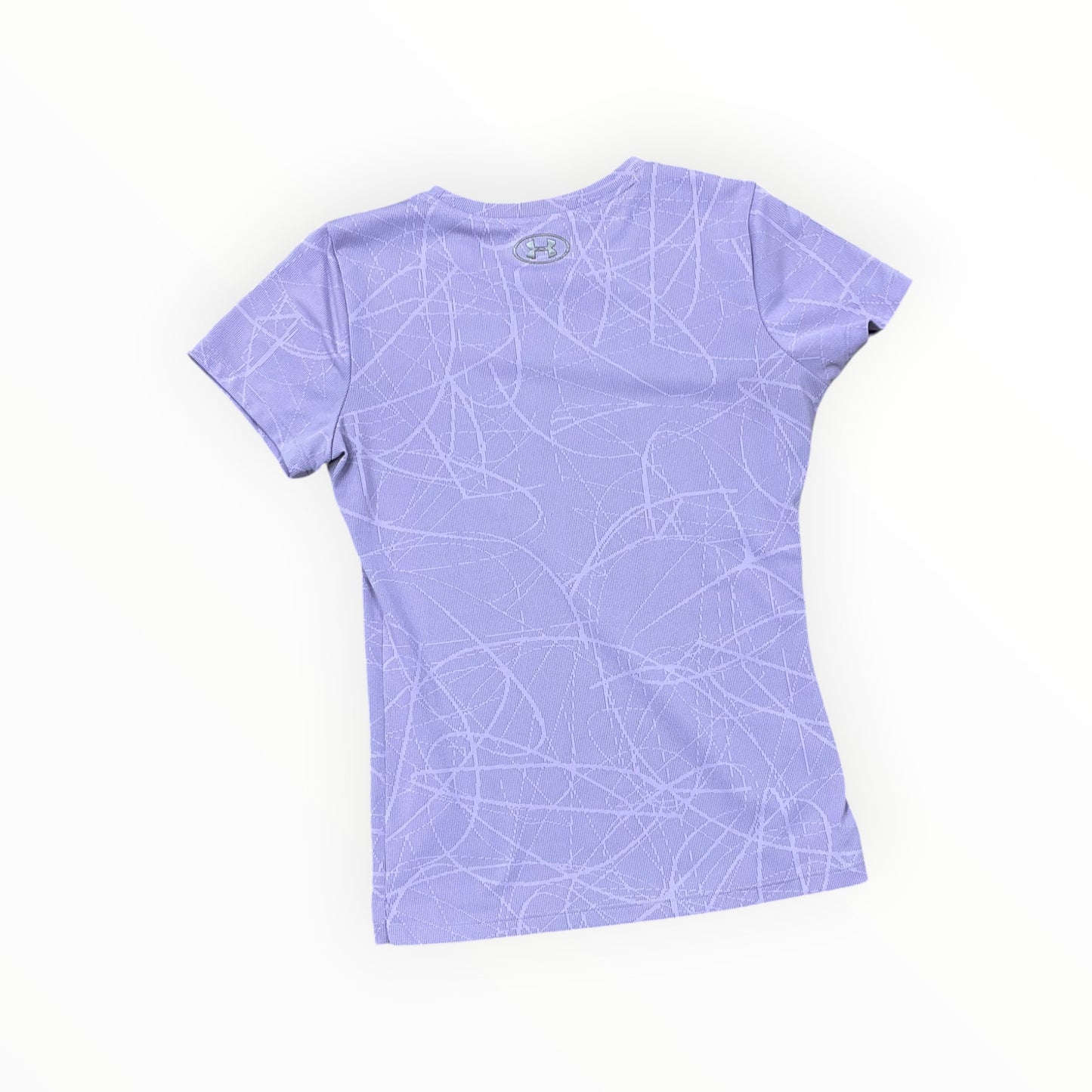 Athletic Top Ss By Under Armour In Purple, Size:M