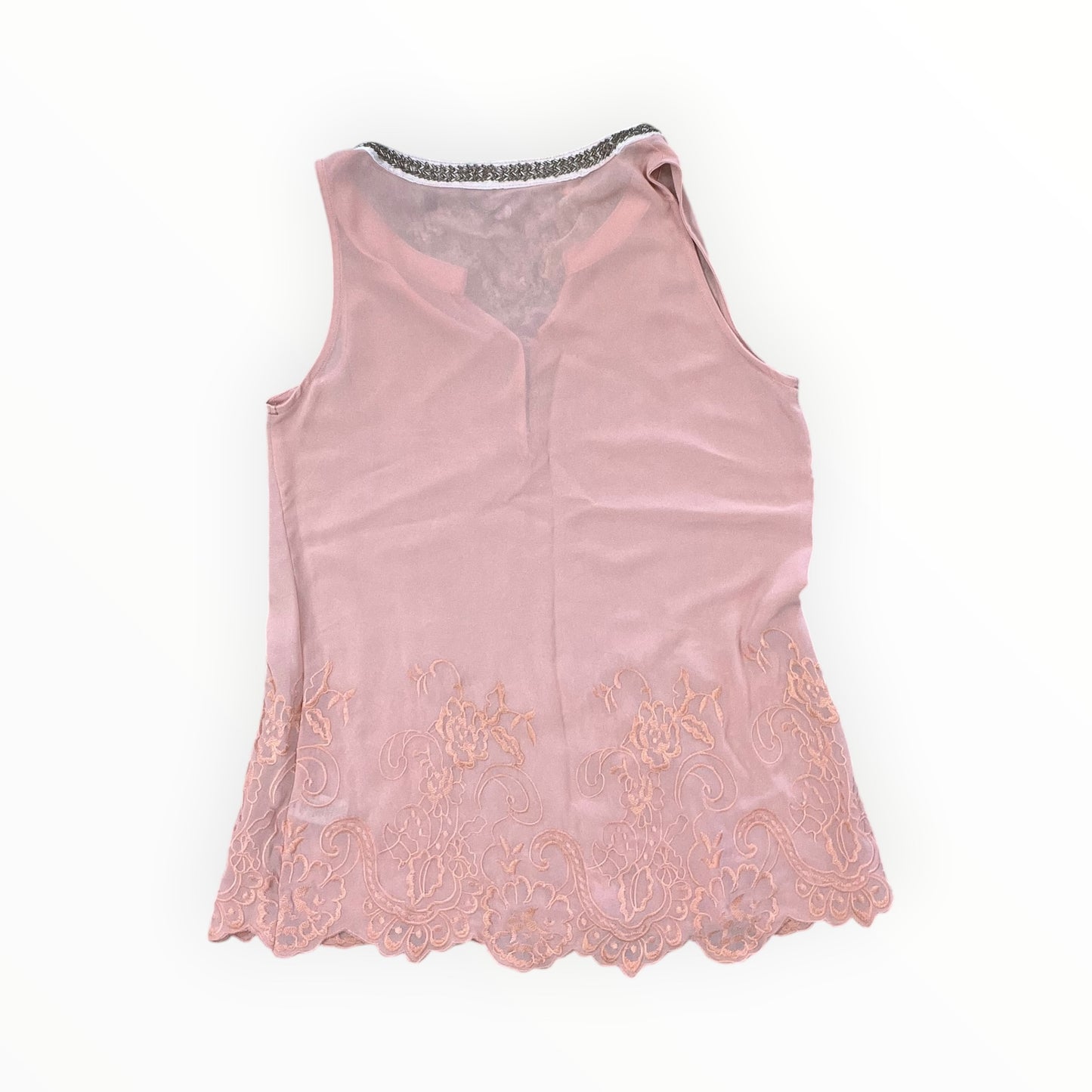 Top Sleeveless By Bke In Peach, Size:S