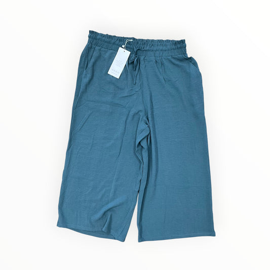 Pants Cropped By Clothes Mentor In Green, Size:Xl