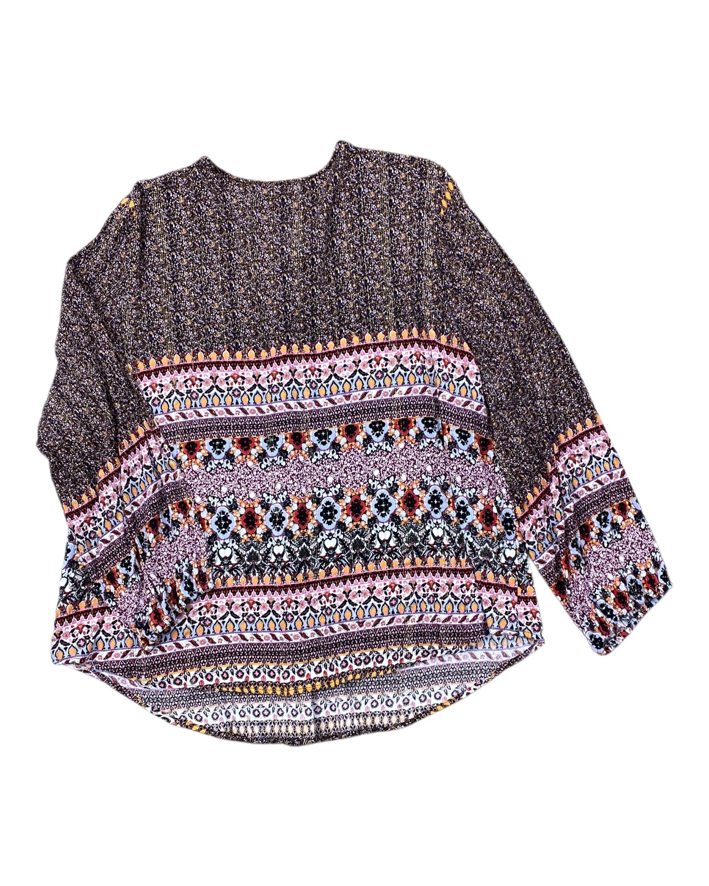 Top Ls By Clothes Mentor In Orange, Size:3X