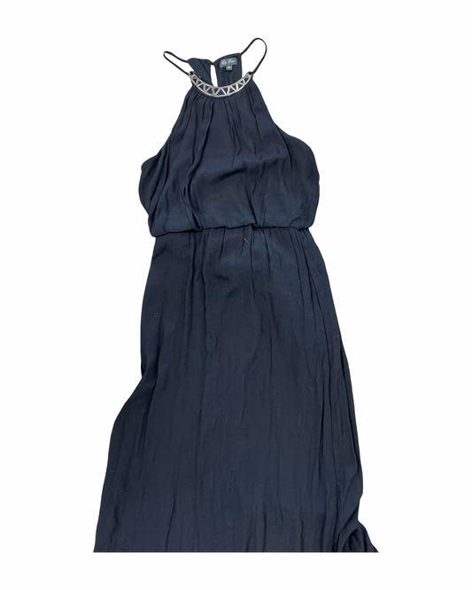 Dress Casual Midi By Lily Rose In Black, Size:M