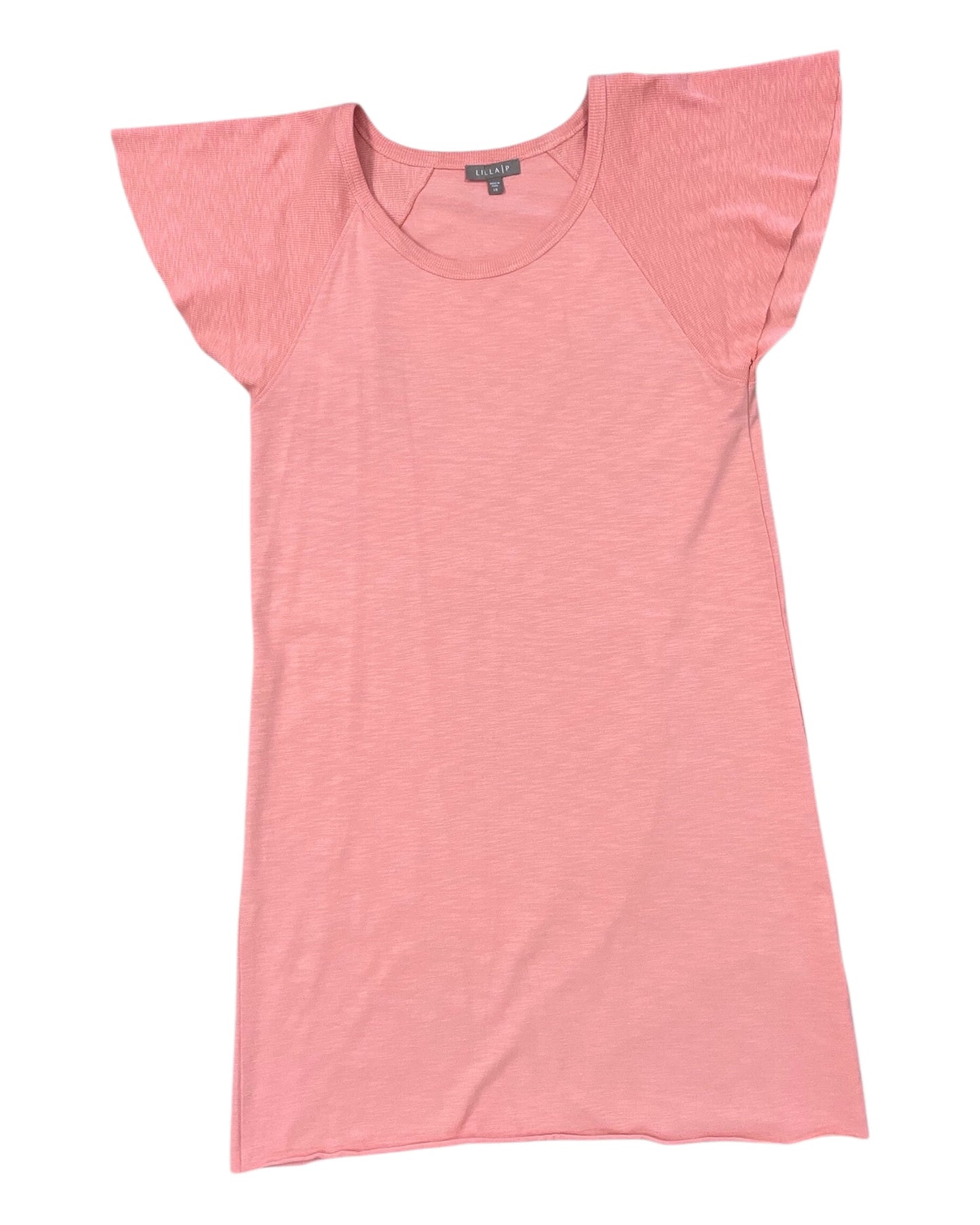 Dress Casual Short By Lilla P In Coral, Size:Xs