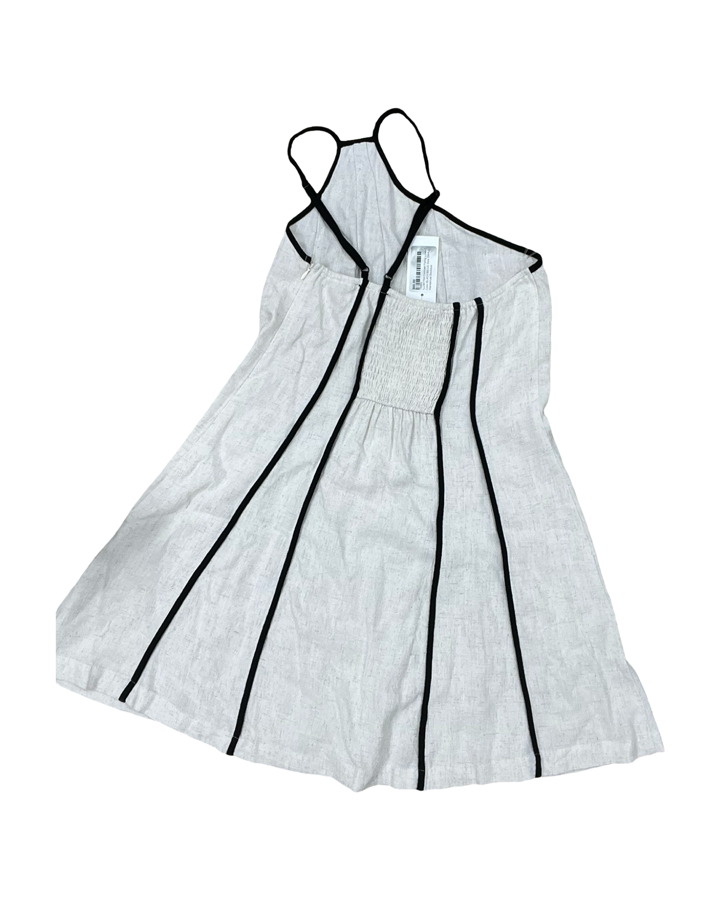 Dress Casual Midi By Illa Illa In Black & Cream, Size:S