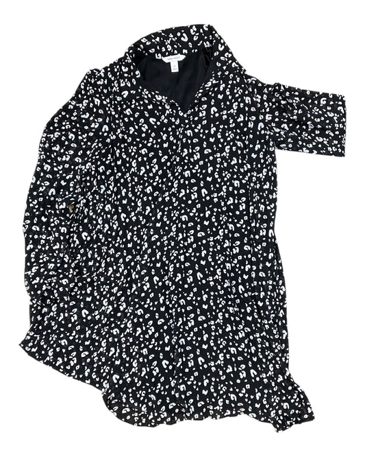 Dress Work By Nine West In Black & White, Size:M