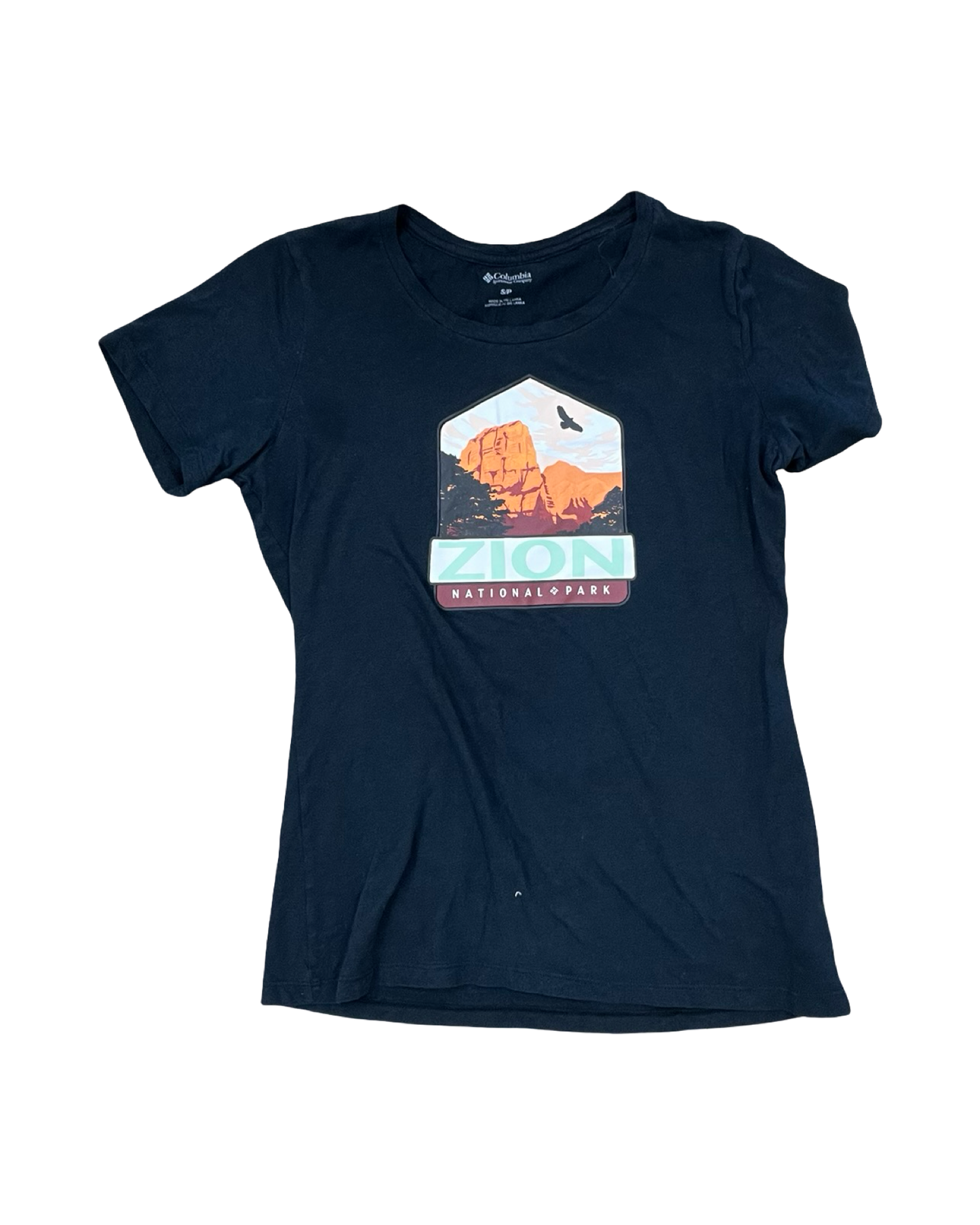 Top Ss By Columbia In Black, Size:S