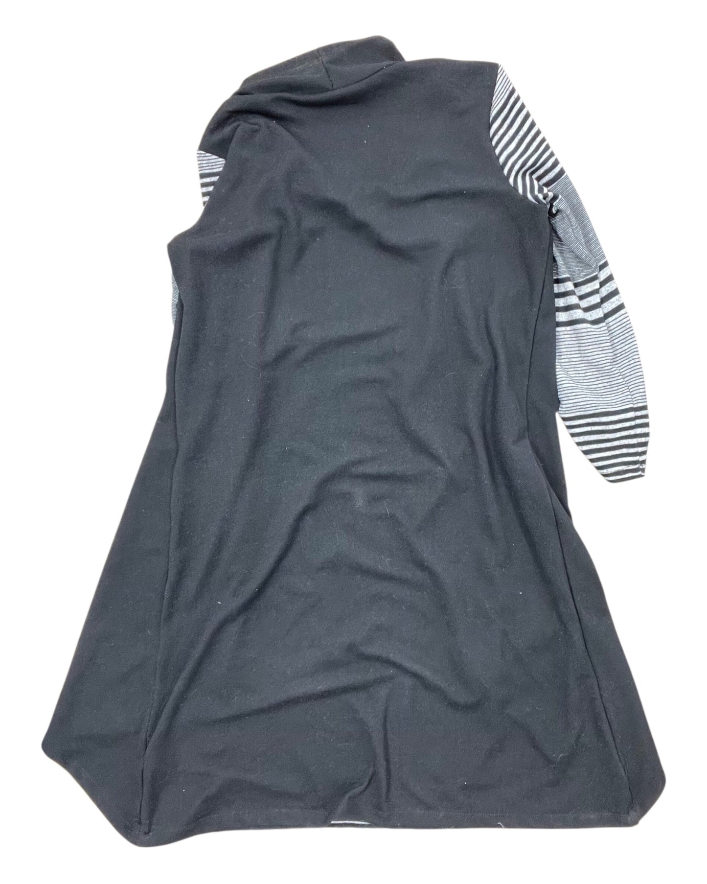 Dress Casual Midi By Haani In Black & Grey, Size:Lp