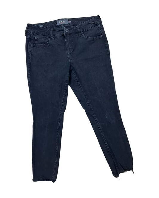 Jeans Skinny By Torrid In Black, Size:10