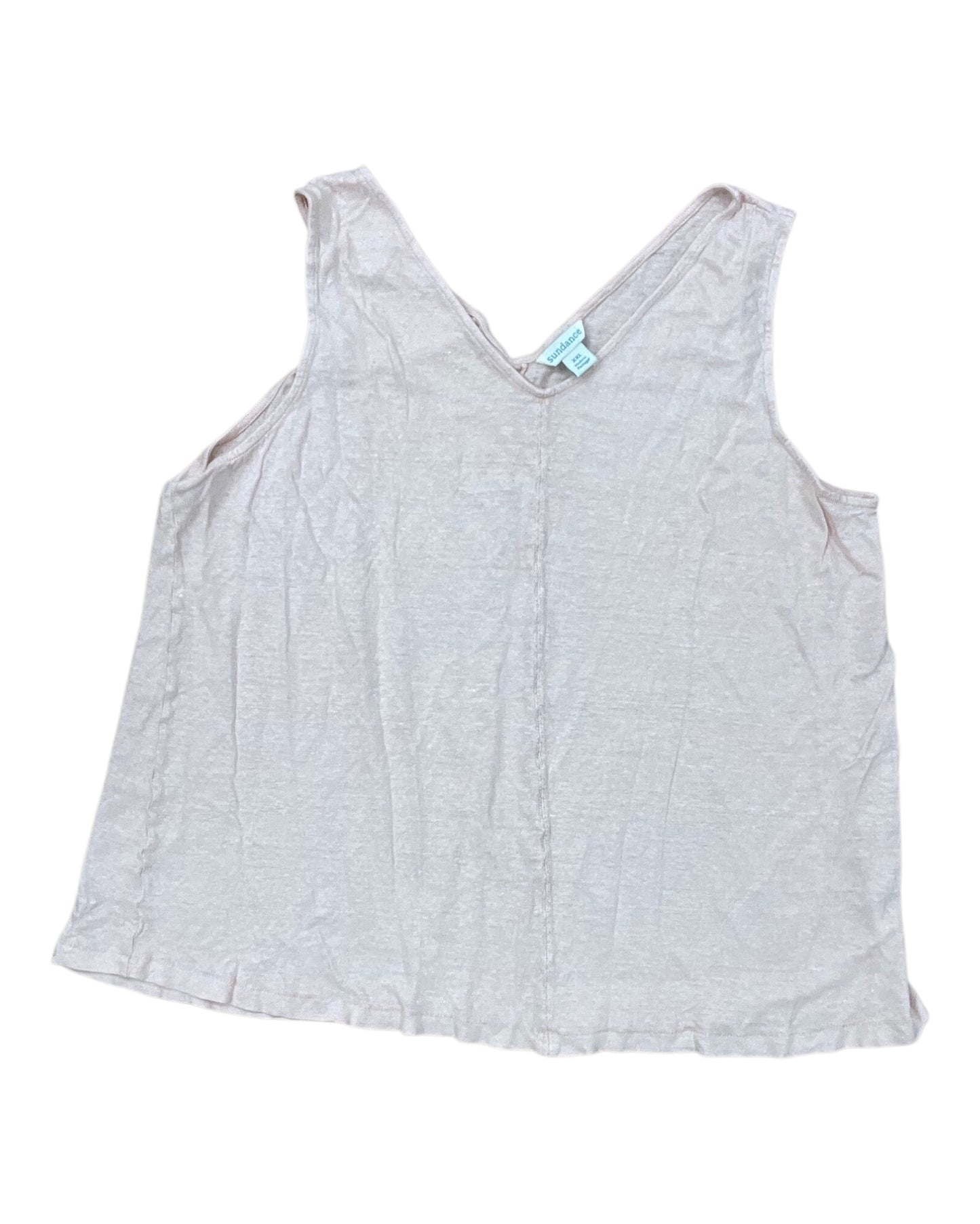 Top Sleeveless By Sundance In Peach, Size:Xxl