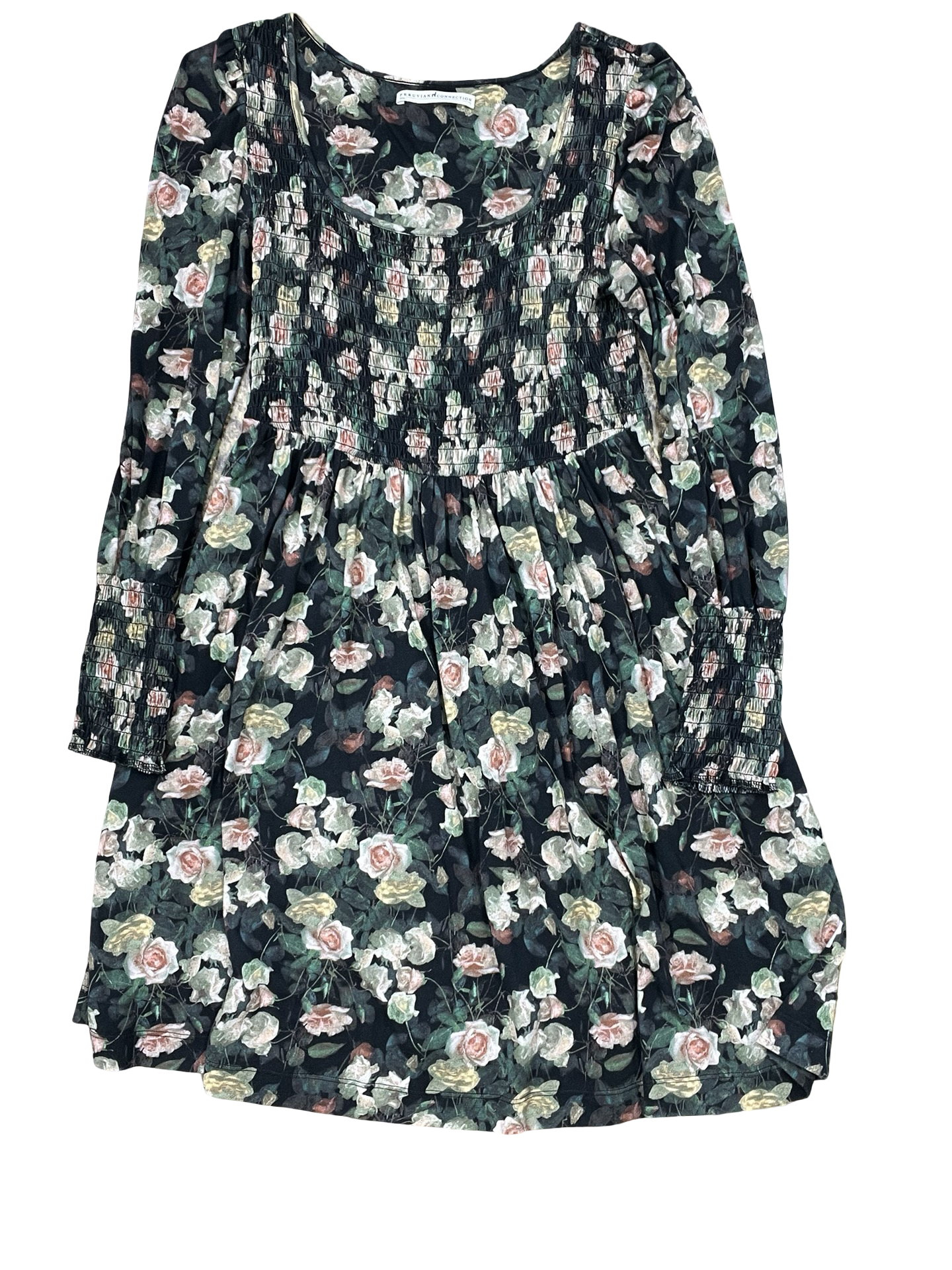 Dress Casual Midi By Peruvian Connection In Green, Size:S