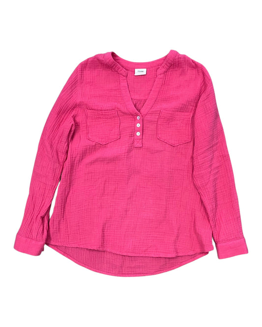 Top Ls By Clothes Mentor In Pink, Size:L