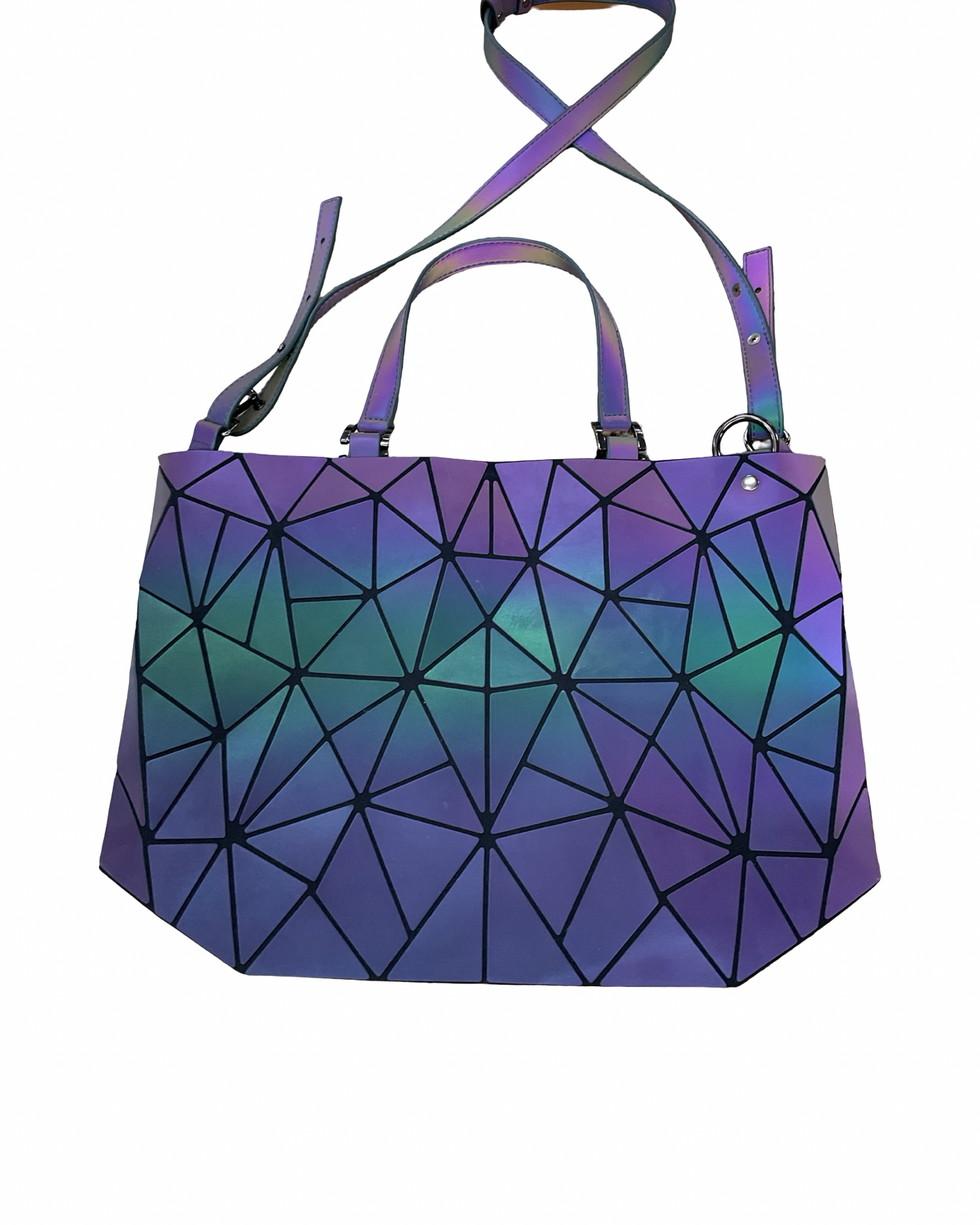 Handbag By Clothes Mentor In Purple, Size:Medium
