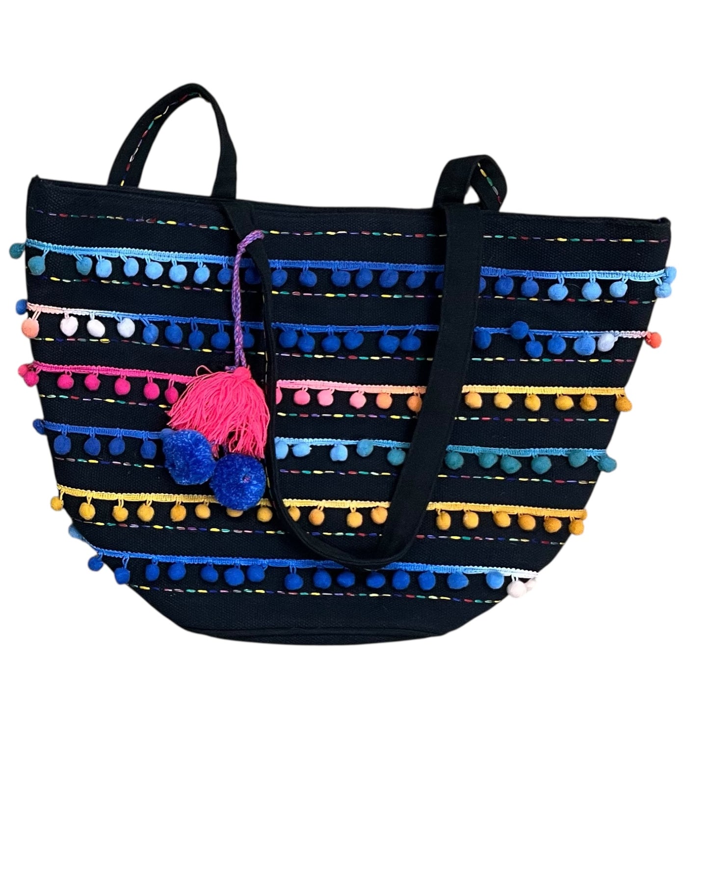 Tote By Clothes Mentor In Multi, Size:Large