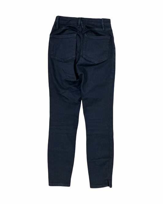 Jeans Skinny By Good American In Black Denim, Size:0