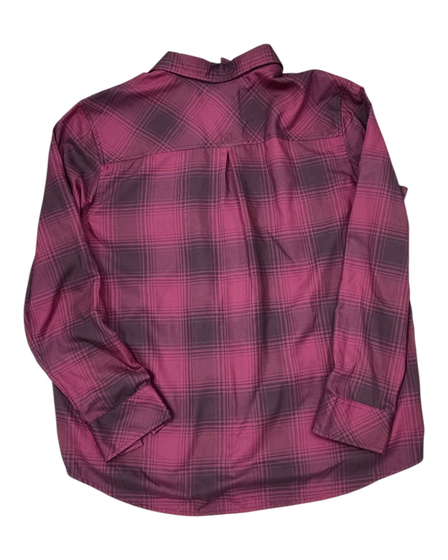 Blouse Ls By Clothes Mentor In Red, Size:1X