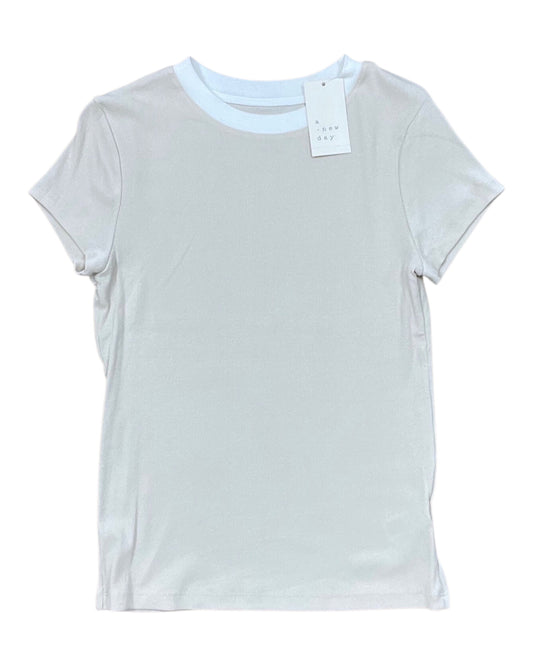 Top Ss By A New Day In Tan & White, Size:M