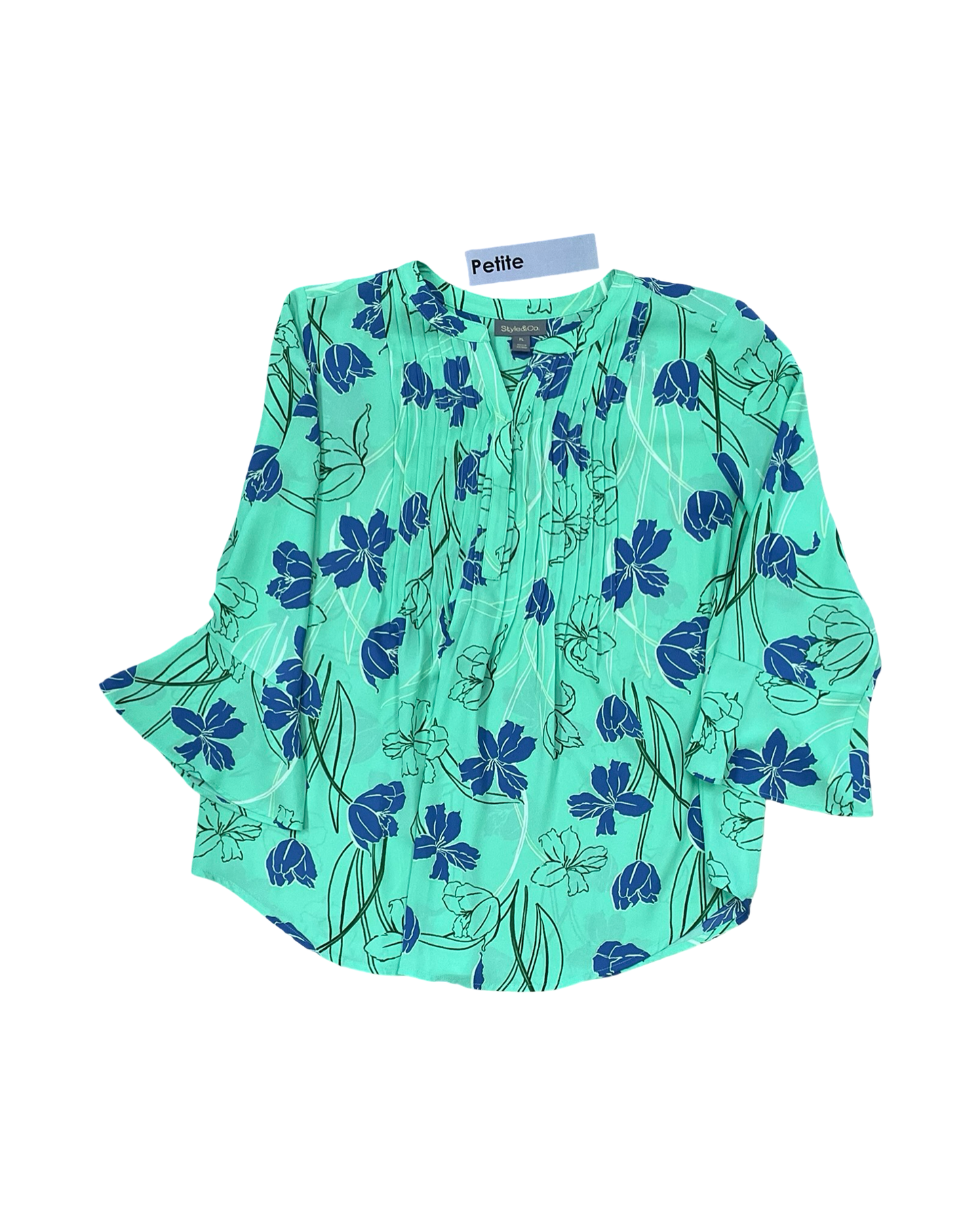 Top Ls By Style And Company In Green, Size:Lp