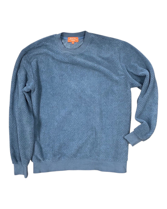 Sweatshirt Crewneck By Clothes Mentor In Blue, Size:M