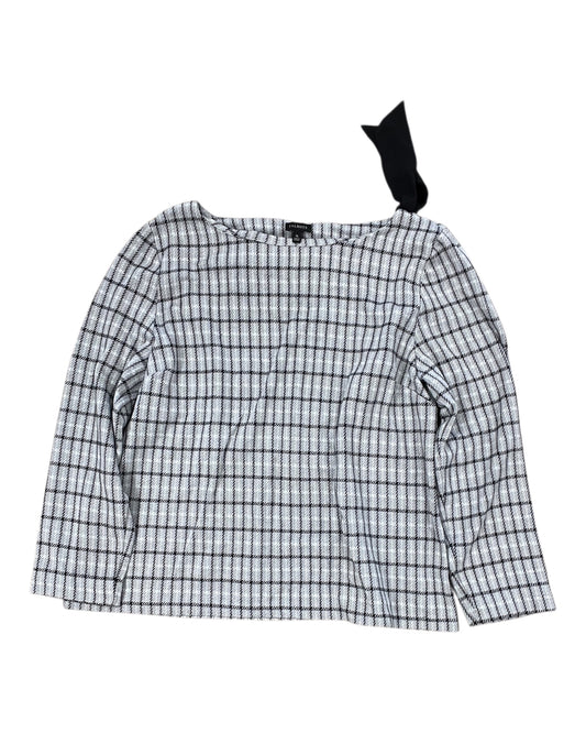 Top Ls By Talbots In Black & Grey, Size:Xl