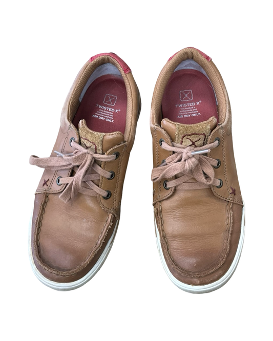 Shoes Flats By Cmc In Brown, Size:7.5