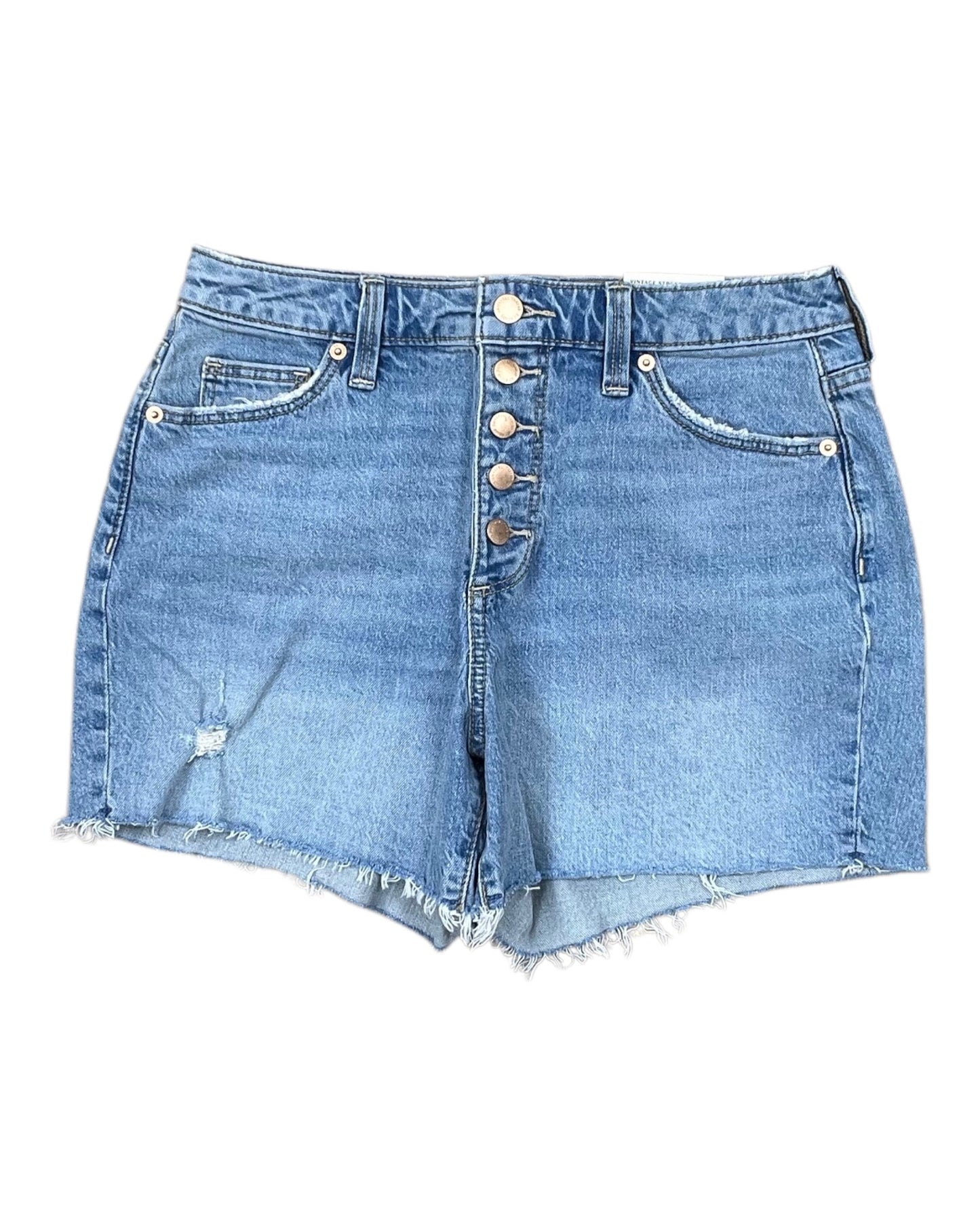 Shorts By Universal Thread In Blue Denim, Size:6