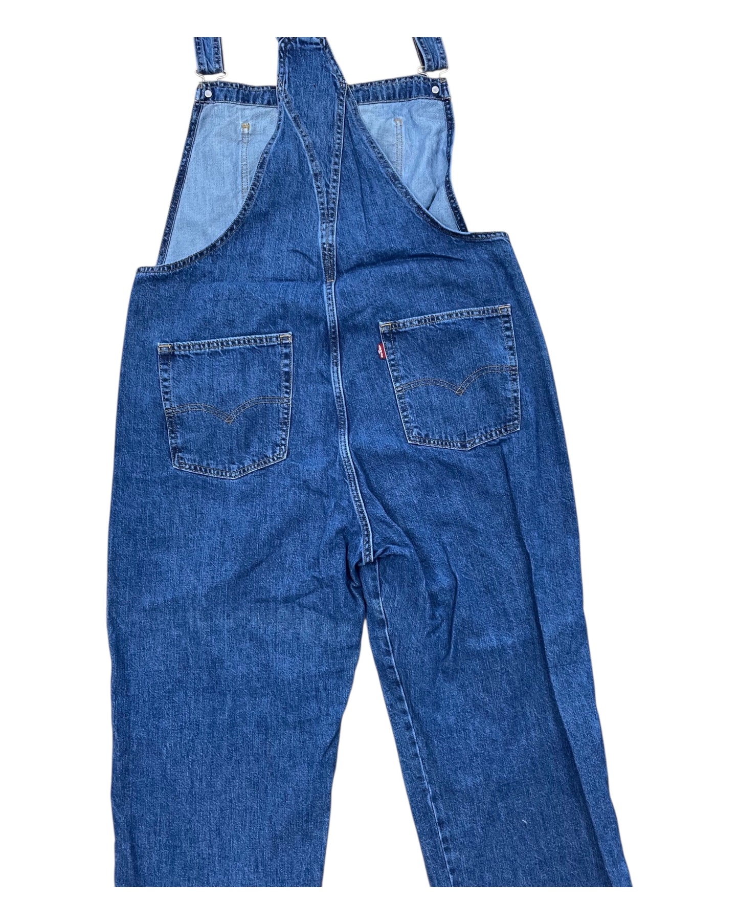 Overalls By Levis In Blue Denim, Size:Xl