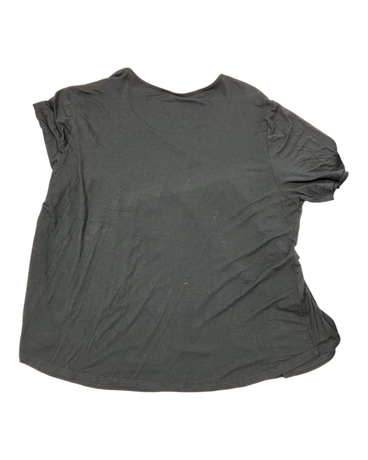 Top Ss By Clothes Mentor In Black, Size:4X