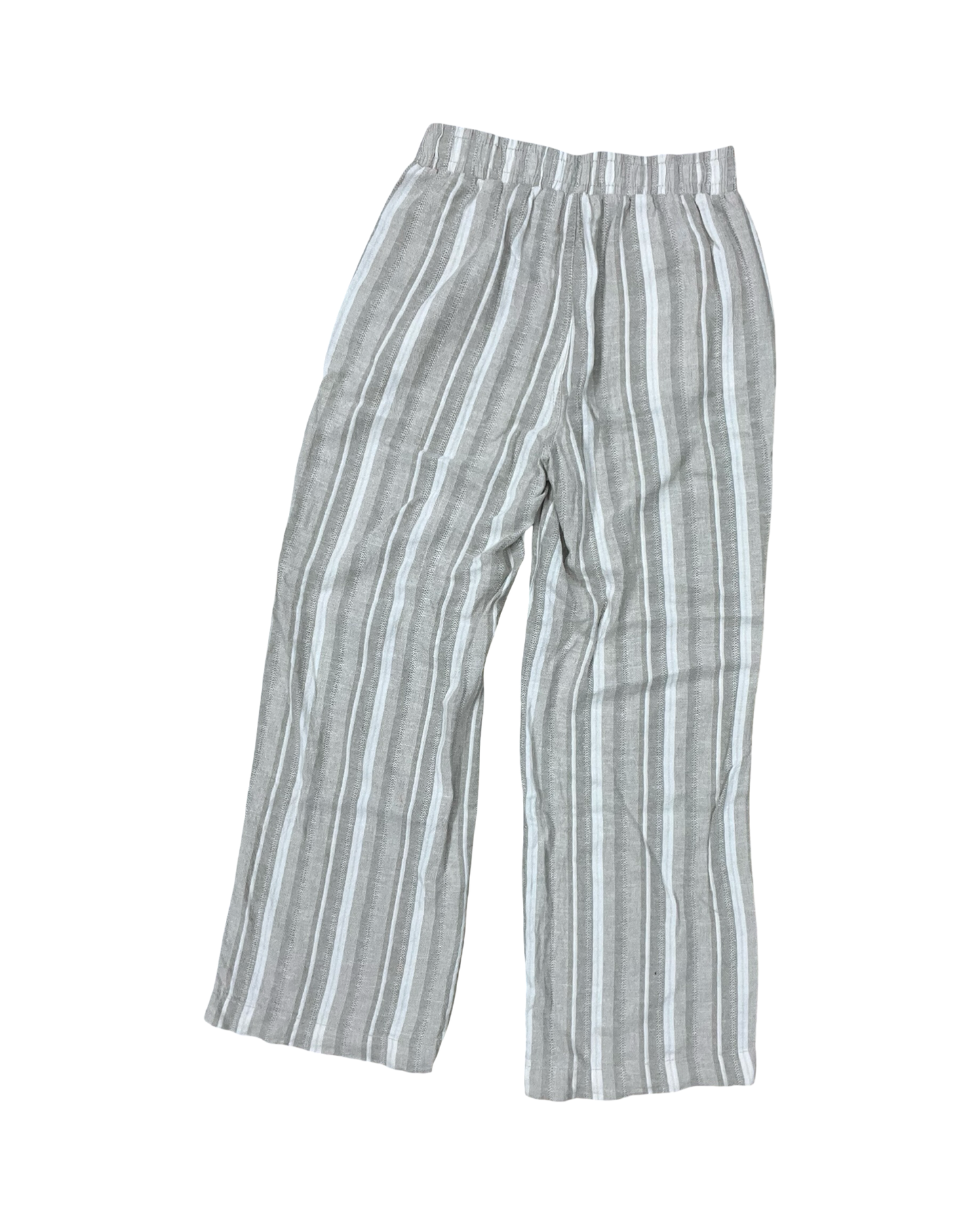 Pants Lounge By Briggs In Cream & Tan, Size:S