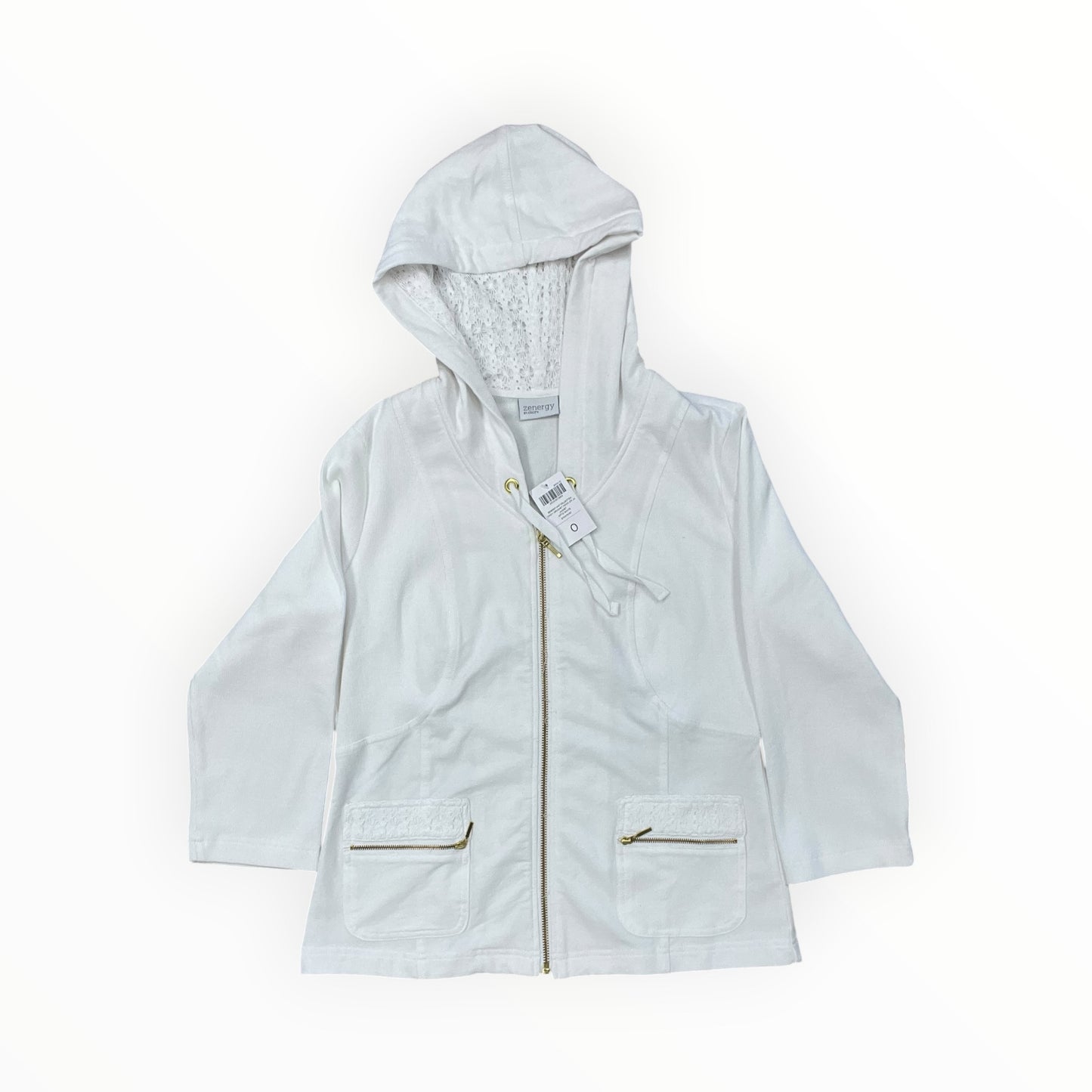 Jacket Other By Chicos In White, Size:S