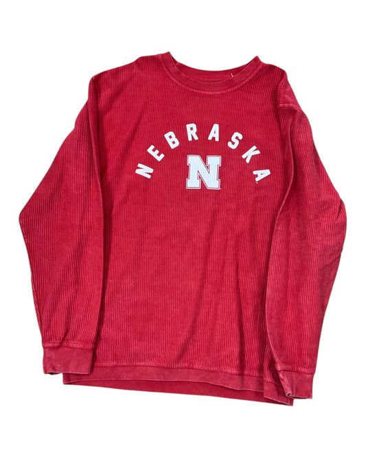 Top Ls By Pressbox In Red, Size:M